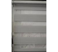 Store enrouleur « lumière/nuit » Gris 90, adaptable pour des fenêtres de 25 a 42 cm de large.