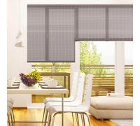 Store enrouleur Madeco l.8cm x H.18cm gris