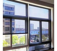 Store Enrouleur Miroir Anti-Regard en Film Pet - Rideau Occultant 100% avec Protection Solaire & Isolation Thermique, Étanche Anti-UV pour Fenêtre Maison/Bureau(Blue,W 60xH 150cm)