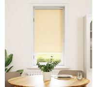 Store enrouleur occultant beige 60 x 120 cm