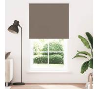 Store enrouleur occultant blanc cassé 140x230 cm largeur tissu vidaXL