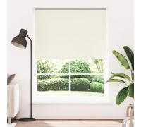 Store enrouleur occultant blanc pour fenêtre Rideau rouleau 64,4 x 120 cm vidaXL