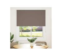 vidaXL Store enrouleur occultant café 135x175 cm largeur du tissu