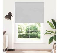 Store enrouleur occultant café 150x230 cm largeur du tissu vidaXL
