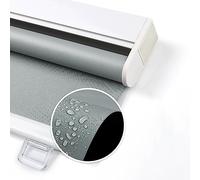 Store enrouleur occultant,stores Protection Solaire gris clair,stores pour fenêtres,stores à rouleau à isolation thermique opaque(w:50/70/90/100cm)Store enrouleur sans cordon,W×H-80×120cm/31.5*47in