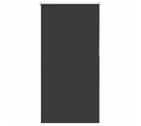 Store enrouleur occultant - vidaXL - 75 7 cm largeur du tissu - 175 cm hauteur - Noir - 100% polyester - Occultant