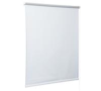 WOLTU Store Occultant Enrouleur sans Perçage, Rideau Opaque avec Revêtement d'argent, Protection Soleil, pour Fenêtre ou Porte, 120x210 cm [Largeur du Tissu: 116 cm], Blanc