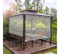 Store enrouleur pour pergola d'extérieur, store enrouleur en plastique avec installation facile pour fenêtre de balcon, convient pour l'intérieur et l'extérieur, restaurant