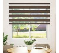 vidaXL Store enrouleur tamisant 120 x 175 cm Marron