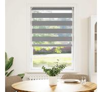 Store Enrouleur Tamisant 90,9x150 cm Gris Store Occultant Fenêtre Maison vidaXL