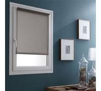 Store Enrouleur Tamisant Uni Sans percer - 67 x 190cm-Gris rose Gris G