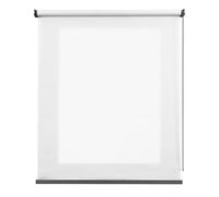 Store Enrouleur translucide Plus, Store Enrouleur Premium avec Finition métallique. Store Moderne à l'aspect Textile, décoratif, pour fenêtres et Portes, jusqu'à 200 cm!| Plus Blanc, 200 cm x 250 cm