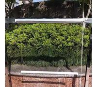 Store enrouleur transparent imperméable en PVC, isolation thermique, anti-poussière et imperméable, rideau de séparation pour fenêtres extérieures et jardins