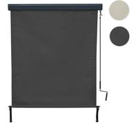 Store enrouleur vertical HWC-F42 - Protection anti-UV 50 - 250x140 cm - Anthracite