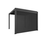 Store enrouleur vertical pour pergola - motorisé - l.2,7 x H.2,18 m - Ximax