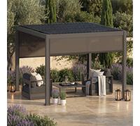 Hespéride - Store pour pergola evonis 3m Gris Graphite