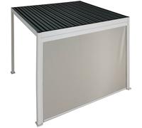 Hespéride - Store pour pergola bioclimatique Evora pour Evora 6x3,6 m Argile