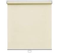 Store Fenêtre Occultant Intérieur, Store Enrouleur Occultant sans Cordon, Store Thermique avec Système à Ressort Free-Stop, Montage Mural ou Plafond (Beige W90xH220cm)