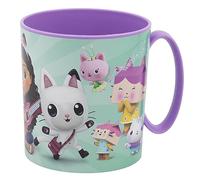 store Gabby's Dollhouse Gobelet en Plastique réutilisable pour Enfants, 350 ML, Micro ondable