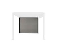 Alice's Garden - Store pour pergola bioclimatique - Triomphe - 3m, aluminium et textilène - Gris