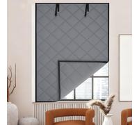 Store Intérieur Thermique Rideau Thermique Isolant Anti Froid et Chaleur Store Intérieur 3 Couches pour Isolation Fenêtre Isolation Fenetre Hiver 70 220 110 140 180 cm(Gris,61x119cm)