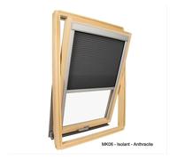 Store Isolant Compatible VELUX ® Pour Dimension Mk06 - Gris Anthracite