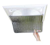 Protection thermique Fiamma Thermo Vent 40 pour puits de lumière gris argent