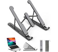 Store Laptop Stand, Laptop Stand with 8 Adjustable Levels, Non-Slip Silicone Laptop Stand Compatible with MacBook, Lenovo, HP, Other Laptops Tablets 10-15.6 Inches