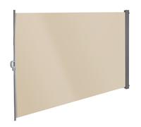 Store latéral 160 x 300 cm - Beige / Brise-vue rétractable D41290