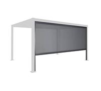 Store latéral 4m pour pergola bioclimatique aluminium et acier 4x3m Palace Store 4m Palace