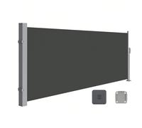 Store latéral avec Coffre en Acier résistant à la Rouille Extensible 140 x 300 cm, Brise-Vue, Protection Solaire, occultant, pour Balcon, terrasse, Jardin, Anthracite À propos de cet articleToile de s