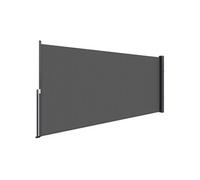 Outsunny Store latéral rétractable 3 x 1,4 m aluminium - polyester anti-UV 180 g/m² - gris foncé