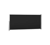 Outsunny Store latéral Brise-vue rétractable 3 x 1,6 m polyester haute densité 180 g/m² noir