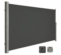 Store latéral en aluminium rétractable, brise-vue, protection solaire, opaque, store enrouleur latéral, pour balcon, terrasse, jardin Informations sur ce produit1. Qualité garantie : Les auvents latér