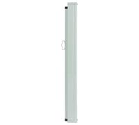 Store latéral extensible 100 x 300 cm gris - Protection solaire parfaite pour balcon et terrasse - Tissu en 100 % polyester avec revêtement PU - Fer revêtu par pulvérisation pour une longue durée de