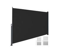 TECTAKE - store latéral - Auvent latéral extensible opaque, résistant aux intempéries - 200 x 300 cm - acier thermolaqué