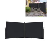 Store latéral extensible pour l'extérieur - Store vertical rétractable pour balcon et terrasse - 200 x 300 cm - Anthracite - Protection UV
