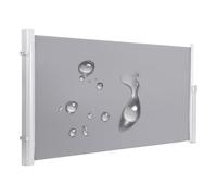 Store latéral rétractable - Brise-vue extérieur, imperméable et résistant aux UV pour jardin, cour, balcon, hauteur : 160-200,7 cm, longueur : 299,7-500,4 cm