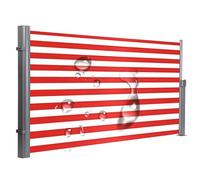 Store latéral rétractable for terrasse, Brise-Vue extérieur, imperméable et résistant aux UV for Jardin, Cour et Balcon; Hauteur: 120-170cm; Longueur: 200-600cm.(4,160x600cm/63x236in)