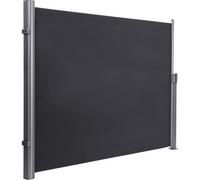Store latéral rétractable 300x200cm - SONGMICS - GSA200G - Tissu polyester 280g/m² - Gris foncé
