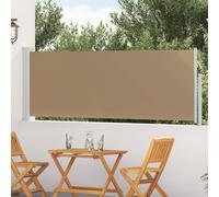 Vidaxl Store Latéral Rétractable Taupe 300 X 100 Cm Polyester