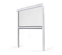 Moustiquaire Enroulable fenêtre PVC (L130cm x H160cm)