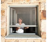 Store Moustiquaire Recoupable - AVOSDIM - LUXE - Aluminium - Gris RAL 7038 - 100x160cm