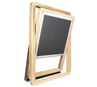 Store occultant Compatible fenêtre de Toit Roto ® - Taille châssis 114cm x 118cm - Anthracite