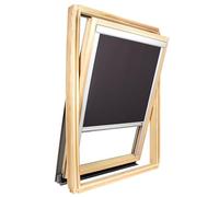 Store occultant Compatible fenêtre de Toit Roto ® - Taille châssis 98cm x 74cm - Noir