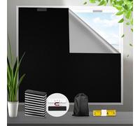 Store occultant magnétique, 145 x 200 cm, rideau occultant portable pour fenêtres, s'adapte à toutes les tailles et formes de fenêtre, rideaux occultants à fermeture magnétique pour famille, voyage