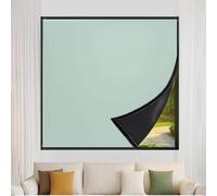 Store occultant portable - 230 x 240 cm - Protection UV et solaire - Installation facile sans perçage - Sans danger pour les enfants - Avec ruban adhésif noir - Pour un usage domestique - Vert