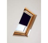 STORE OCCULTANT POUR VELUX H. 78 x L. 55 cm COULEUR GRIS TOILE RIDEAU OBSCURITE FENETRE DE TOIT