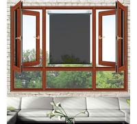 Store occultant rétractable pour Balcon,Stores à ventouses pour Porte vitrée,Stores sans perçage et sans Cordon,Stores déroulants pour fenêtres,Store Enrouleur à Miroir sans Tain (A 150 x 200 cm)