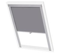 Store Occultant Roulant Plissé Gris PK08 Auvent de Fenêtre Rideau vidaXL